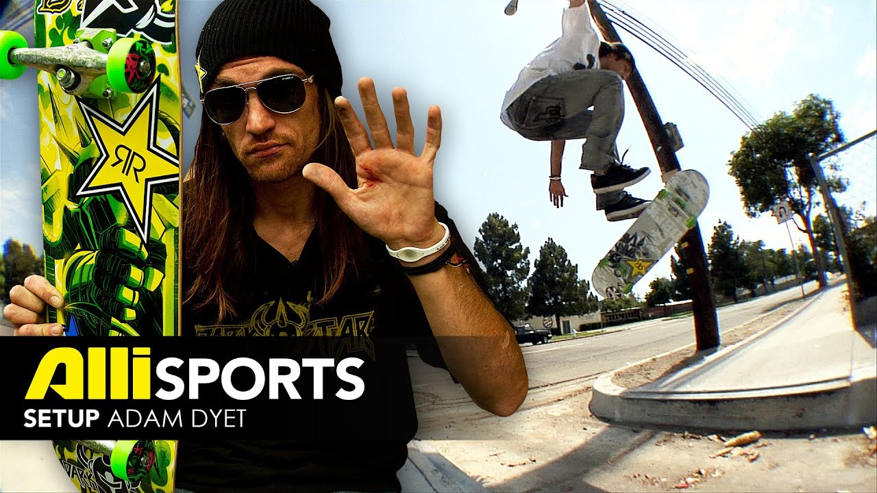 Adam Dyet Skateboard Setup - Alli Sports