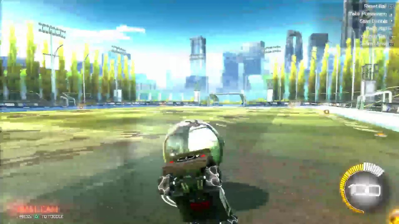 Playing Rocket League