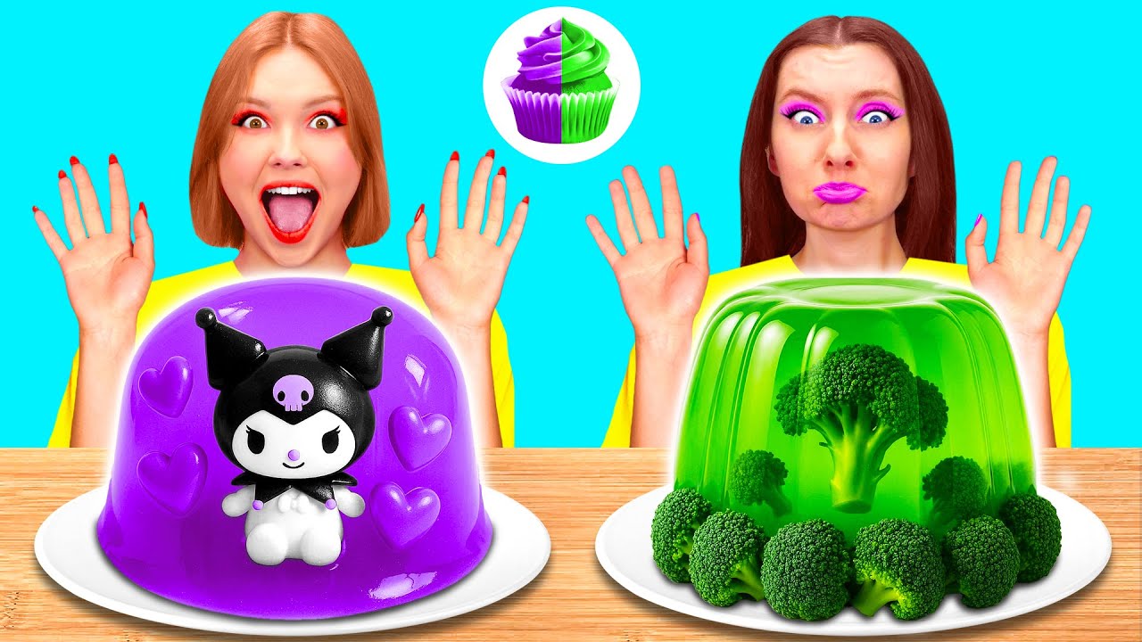 Укрась Желейный Торт Челлендж | Кухонные Лайфхаки и Хитрости от HAHANOM Challenge