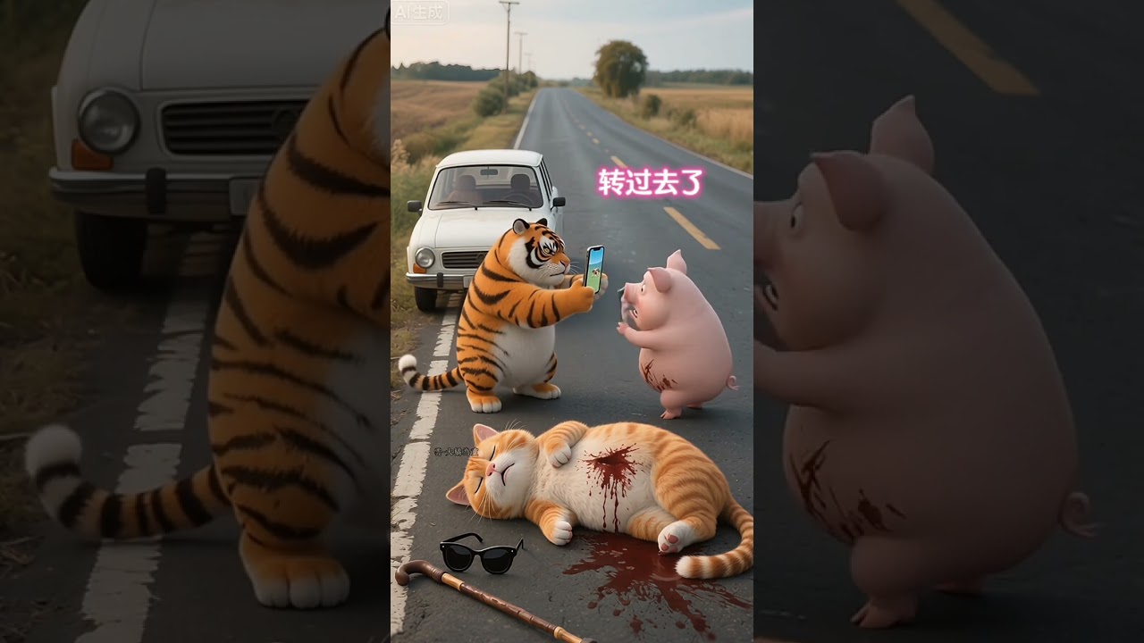 Эпизод 9029 | Незаконная схема зарабатывания денег Толстого Рыжего Кота и Тигра провалилась #Кот ...