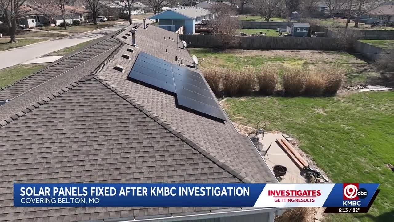 Retired Marine gets help with solar panels after KMBC investigation