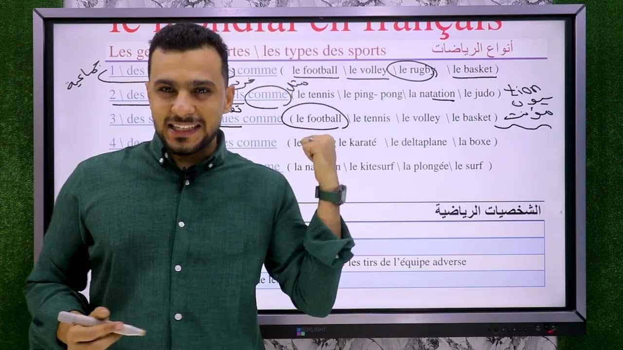 شرح الدرس الأول الصف الثالث الثانوي - مسيو محمد الشيخ 