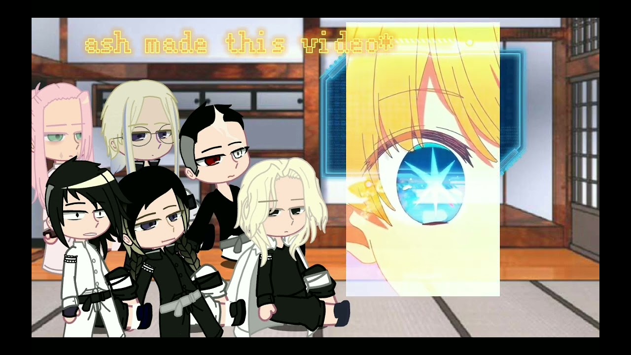 Kanto Manji Gang react to takemichi as aquamarine hoshino @Ash