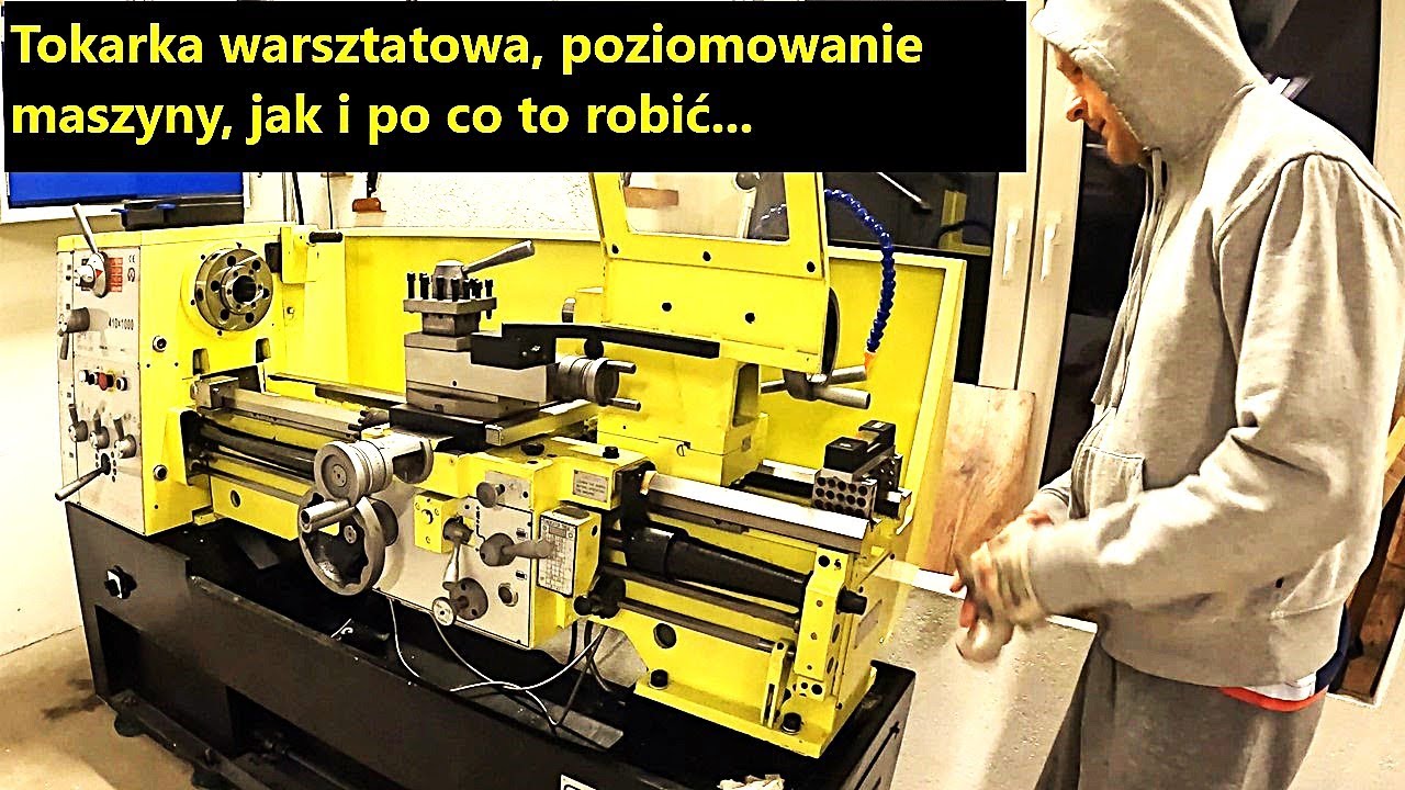 Poziomowanie maszyny, po co to robić i co to daje