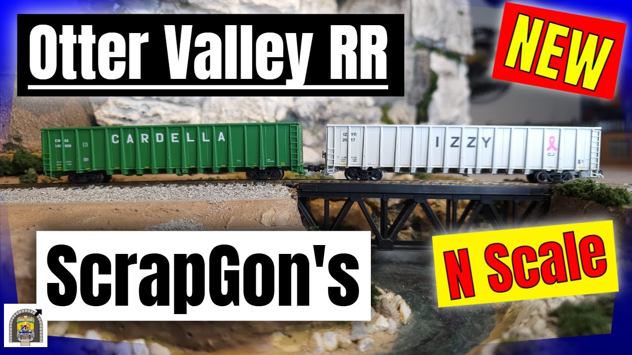 Гондолы для перевозки мусора и отходов Otter Valley RR N Scale — DaBob's ManCave