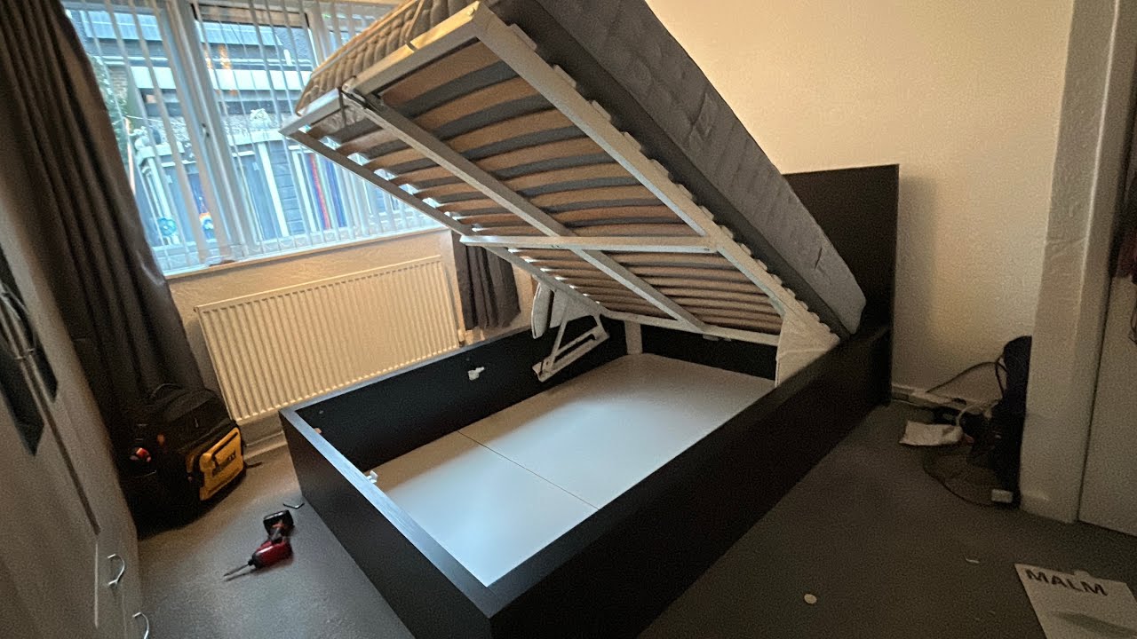 IKEA MALM Ottoman Bed Setup | Easy Assembly Tutorial