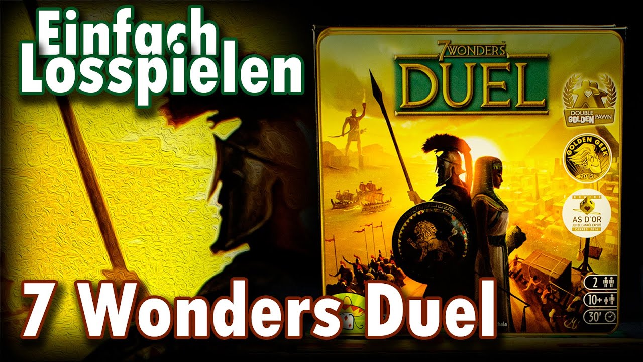 7 Wonders Duel - Einfach Losspielen (Regeln Anleitung)
