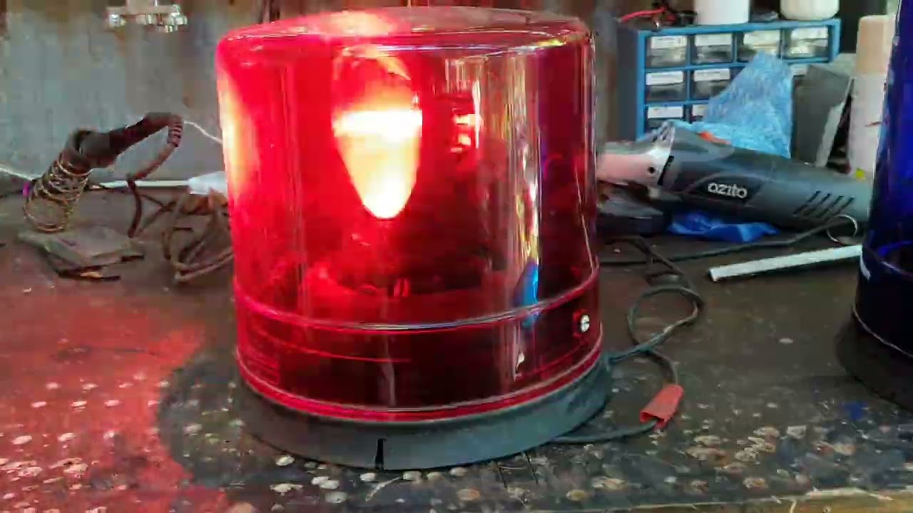 HELLA KL800 Red Lens Beacon