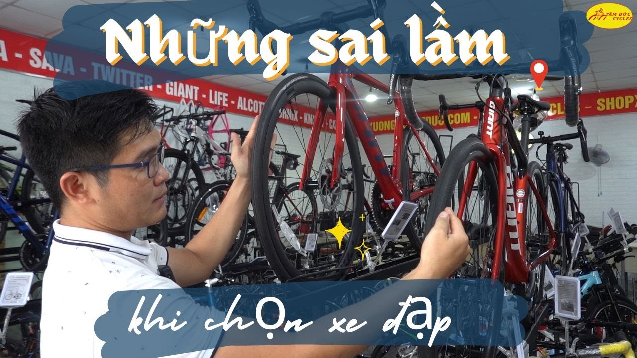 Đừng sai lầm khi chọn xe đạp tránh mất tiền 