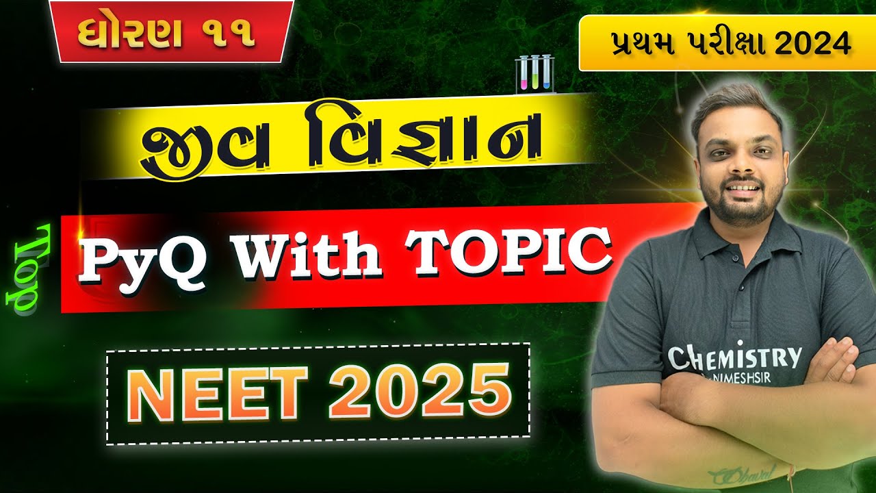 Target NEET 2025 | STD 11 Biology Chapter 3 Plant Kingdom MOST IMP MCQ | NIMESHSIR