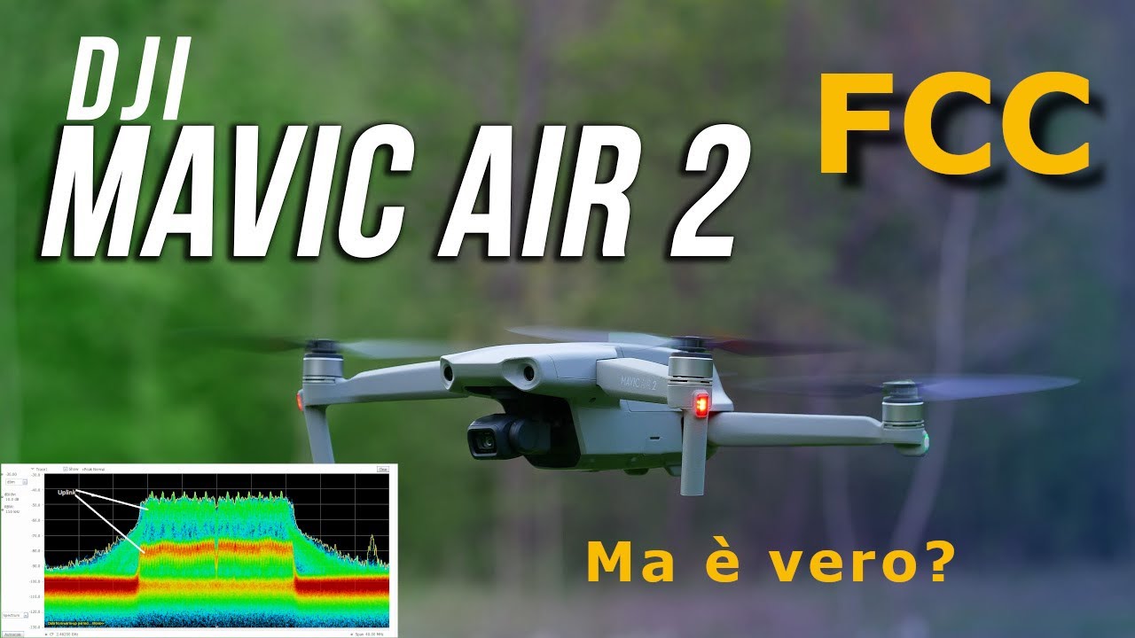 DJI Mavic Air 2 e FCC vs CE con la hack di Drone Hacks! Vale la pena? Il parere di un radioamatore.