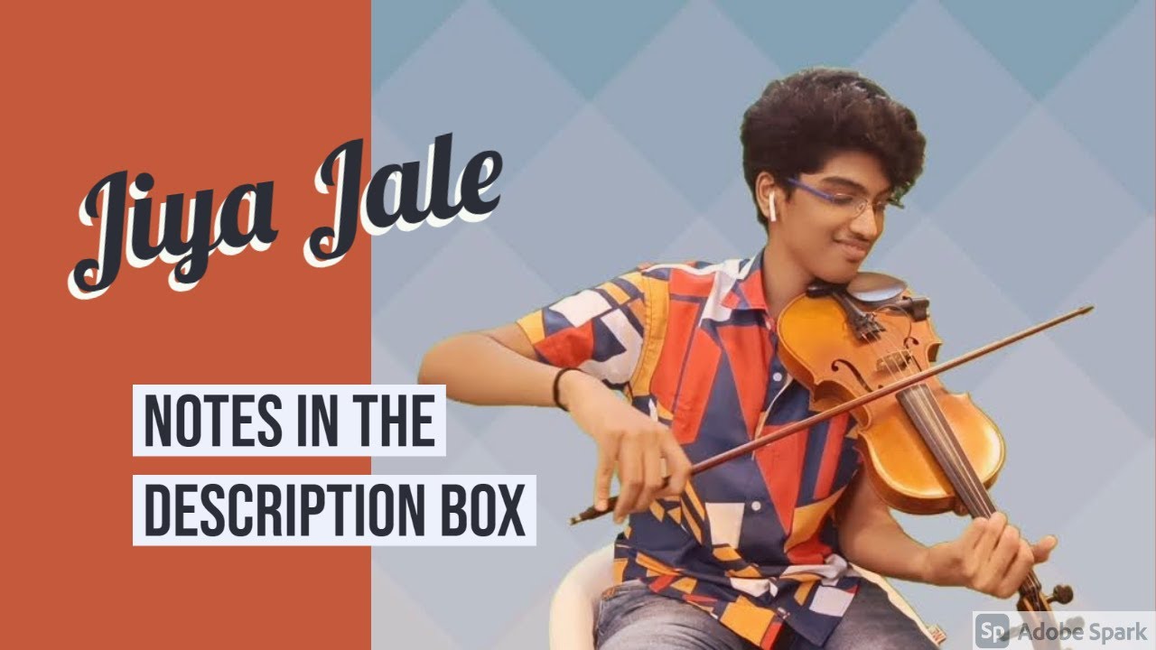 Jiya Jale | Nenjinile | Innaalilaa | violin cover | notes in the description box