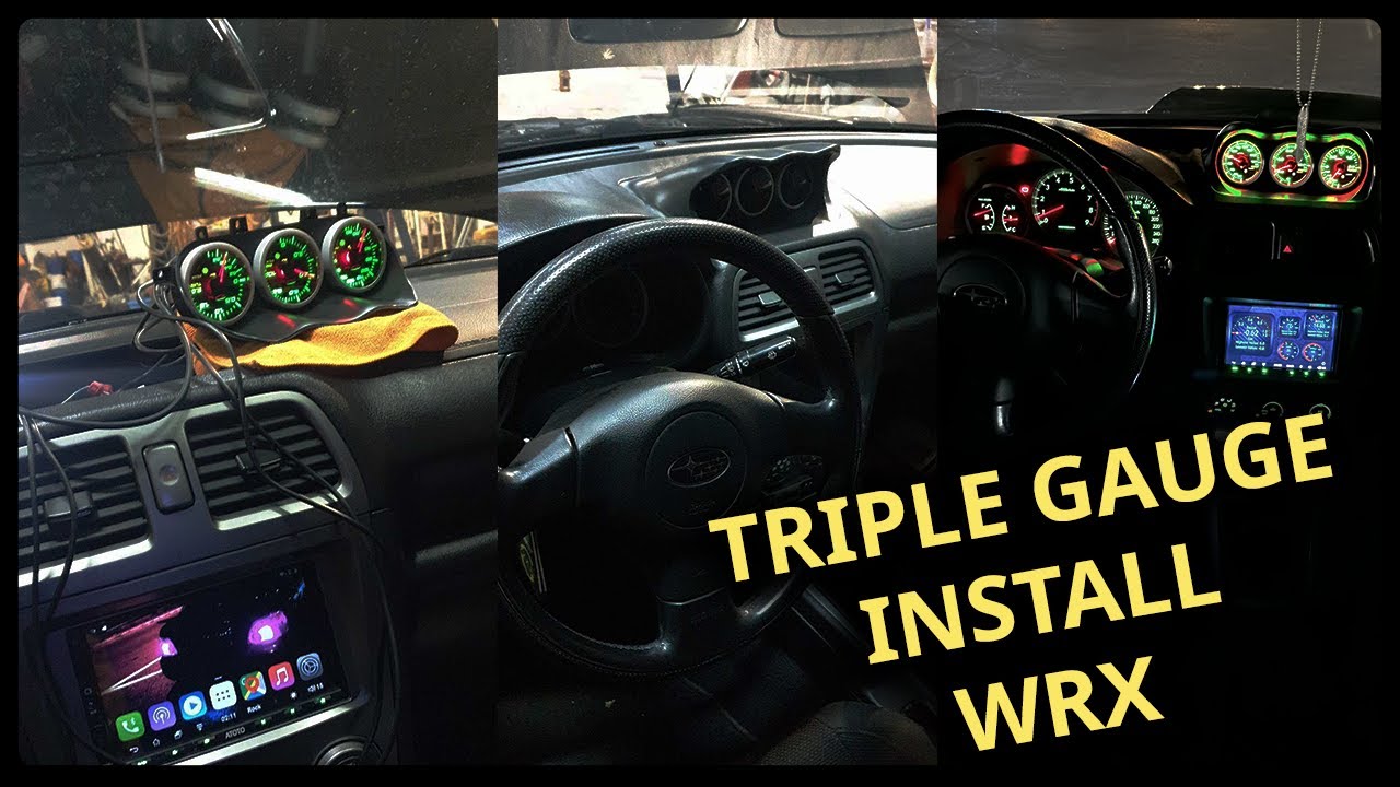 Τοποθέτηση οργάνων Subaru WRX | RACE YOUR CAR | TRIFTERS