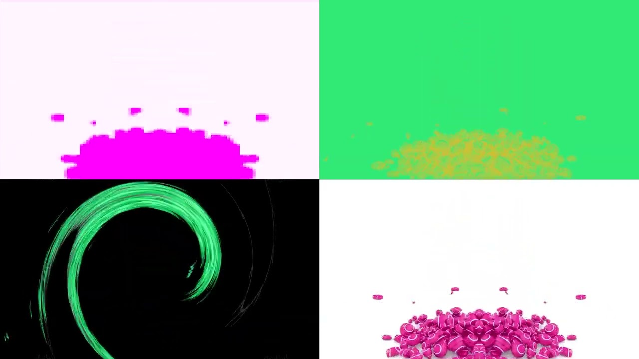 The ABC's All of The Letters with 3D Colorful Candies Sponsored By Gamavision Csupo|Effects Combined