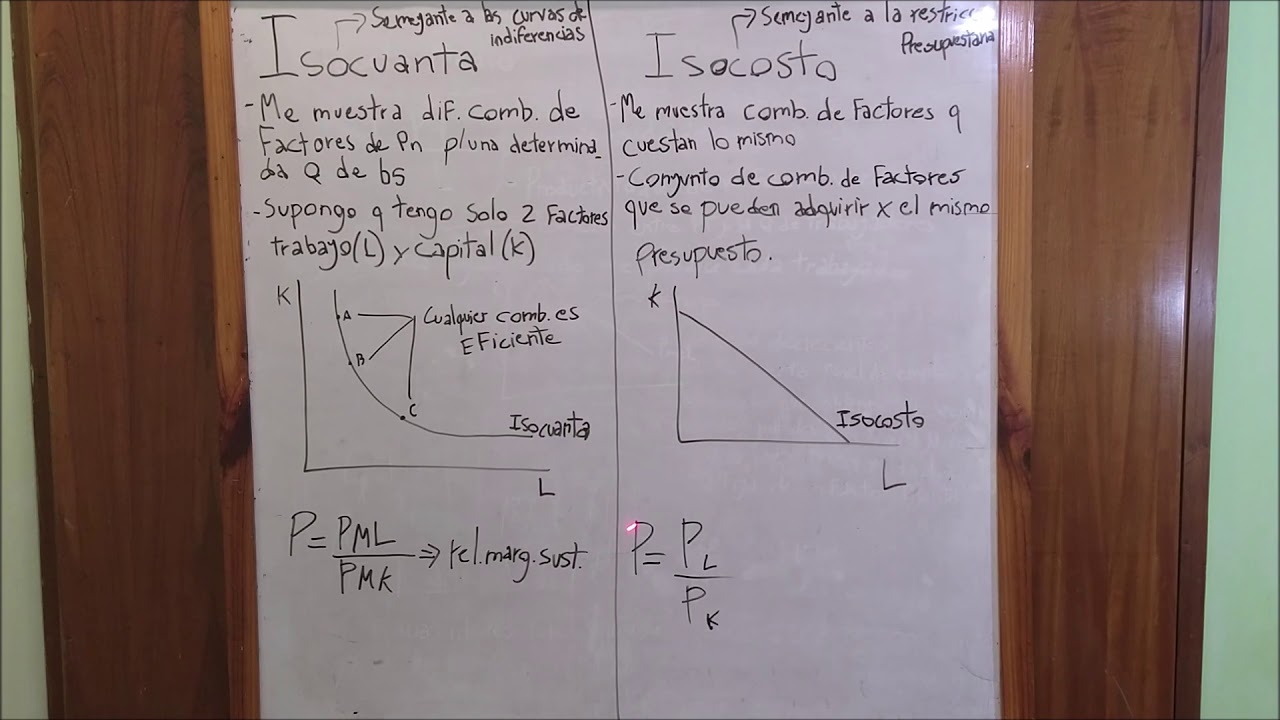 Micun-TP 7(teoría)- curvas de isocuantas e isocostos- FCE UNAM Misiones