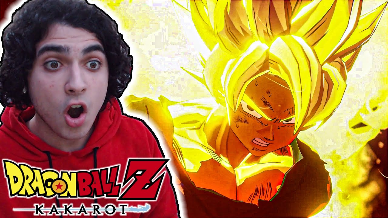 SSJ GOKU VS FRIEZA! | Dragon Ball Noob Plays Dbz Kakarot #8