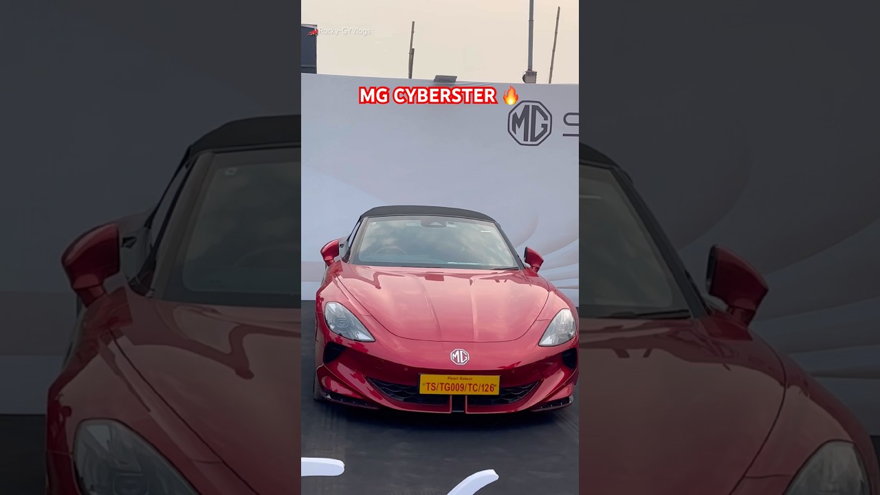 MG CYBERSTER 🔥| RADA AUTO EXPO RAIPUR Unique Cars 2026 