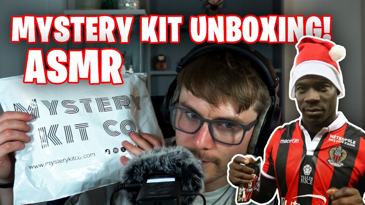 ASMR - We Get Balotelli's Mystery Kit!! (Whispered Unboxing!)