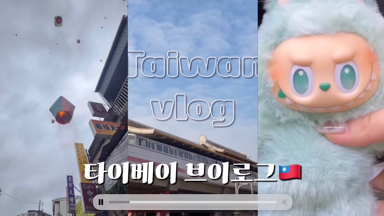 Vlog) 대만 여행 ep.1 🇹🇼 예스진지 버스투어, 타이베이 숙소, 함께 여행해요 ✈️