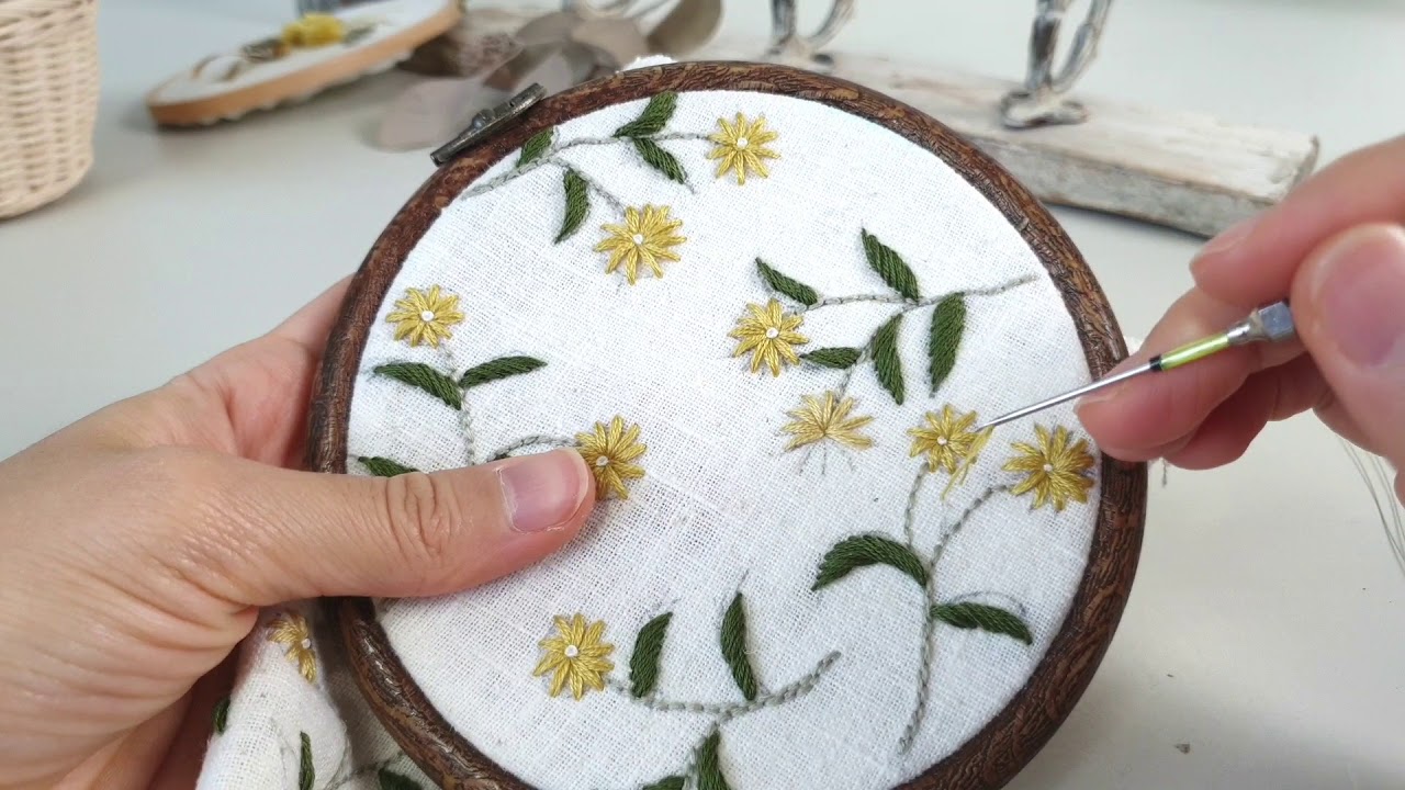 자수 펀치니들 embroidery punch needle 도구설명