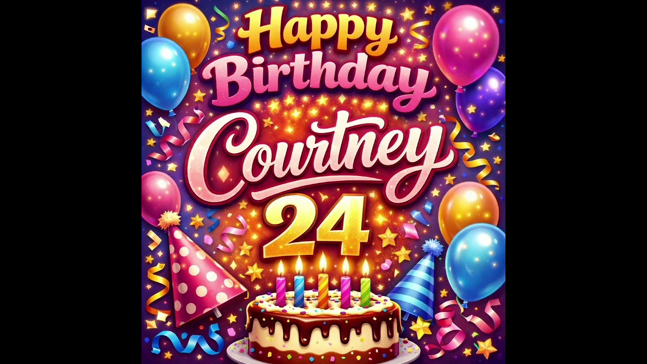 Happy Birthday Courtney 