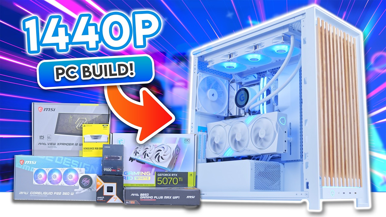 Идеальный игровой ПК для 1440p в 2026 году! 😍 [ft. Ryzen 9800X3D и RTX 5070 Ti]
