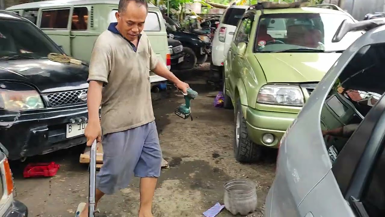 TUTORIAL PASANG POMPA BENSIN HONDA JAZZ
