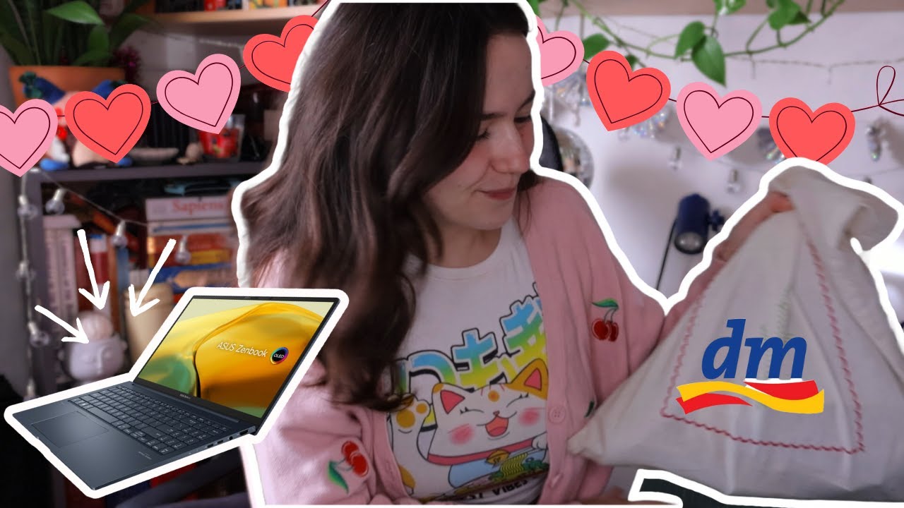 DM haul, unboxing novog laptopa (ASUS Zenbook 15) nevolje s narudžbom