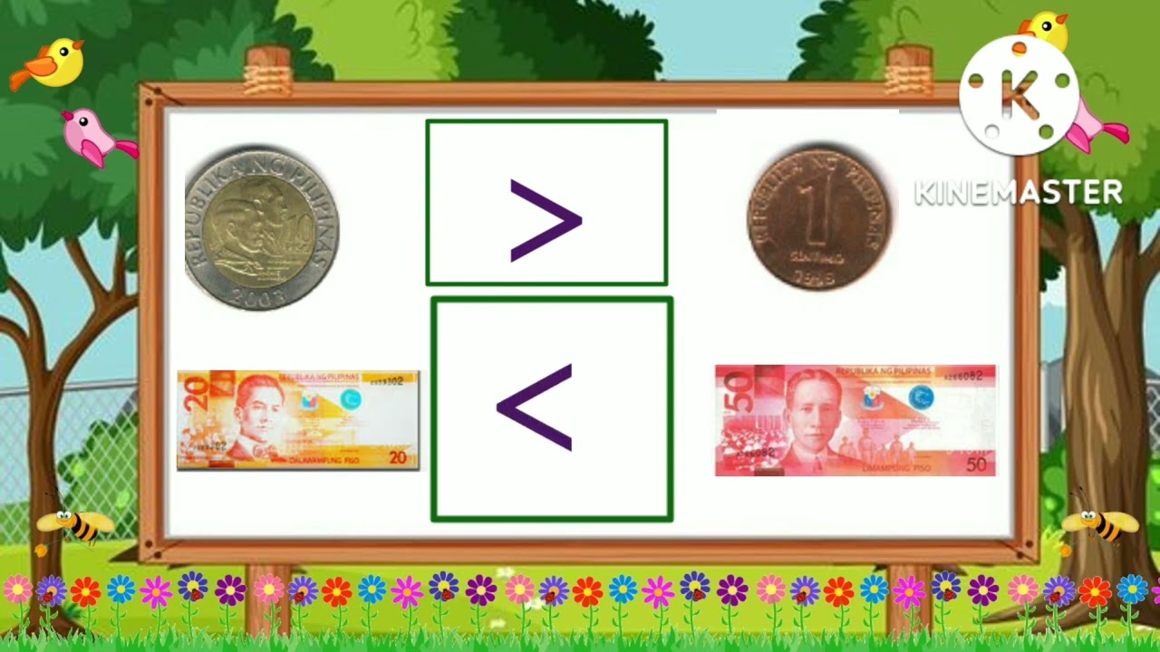 Math 2 Comparing money