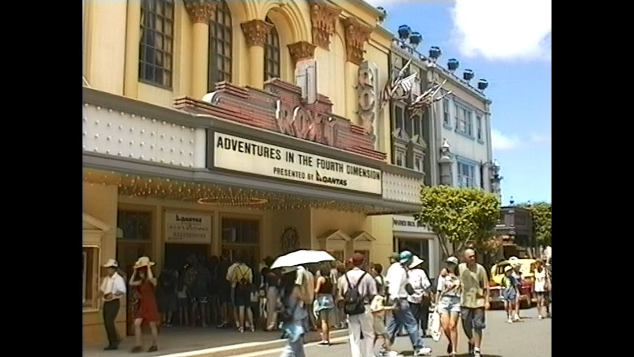 Movie World  Gold Coast Australia Theme Park 1995 and 1996