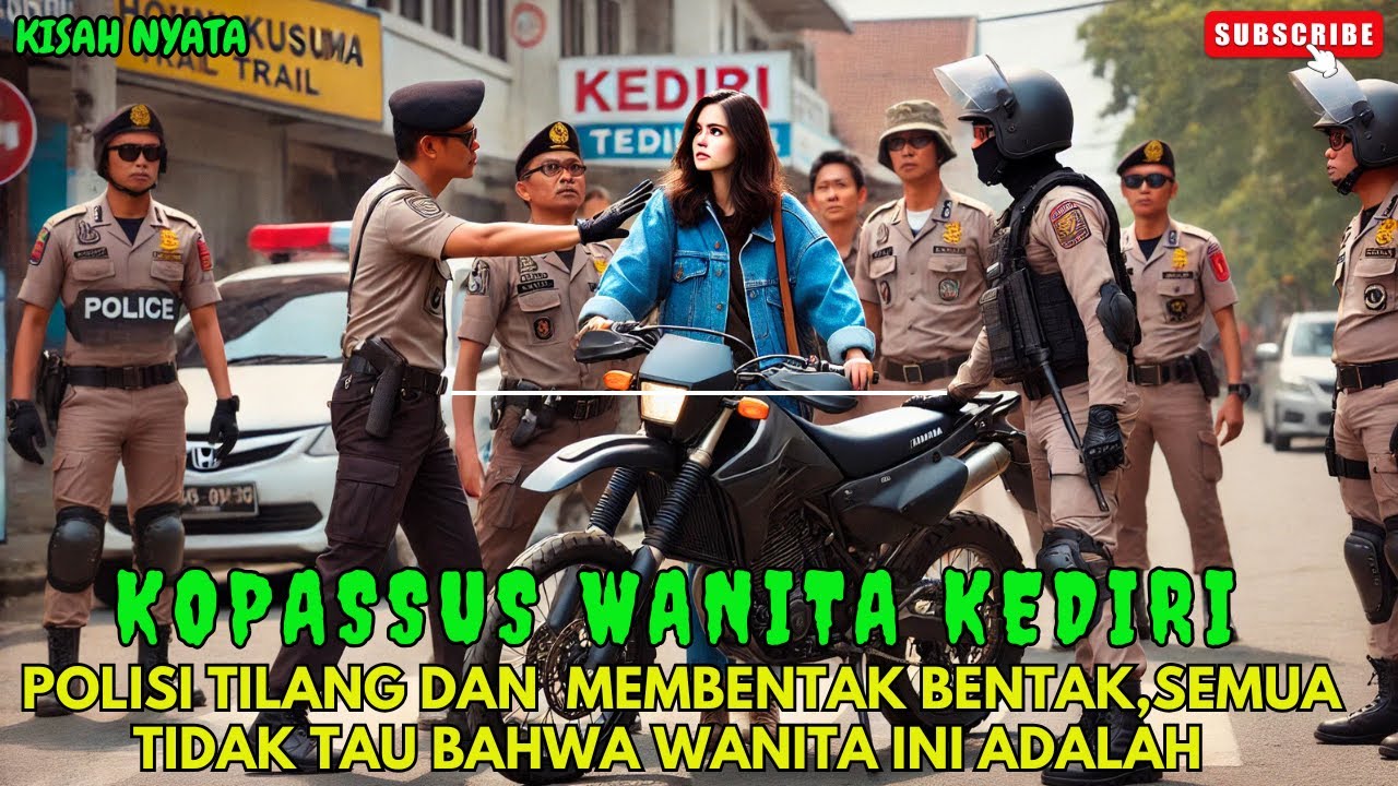 KEDIRI🔴VIRAL!!POLISI TIDAK TAU KALAU WANITA INI ANGGOTA KOPASSUS,AKHIRNYA BIKIN SATU KOTA GEGER!!