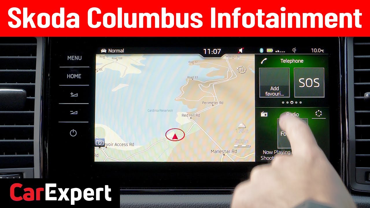 2020 Skoda Columbus infotainment: 9.2-inch expert review, with Apple CarPlay/Android Auto | 4K