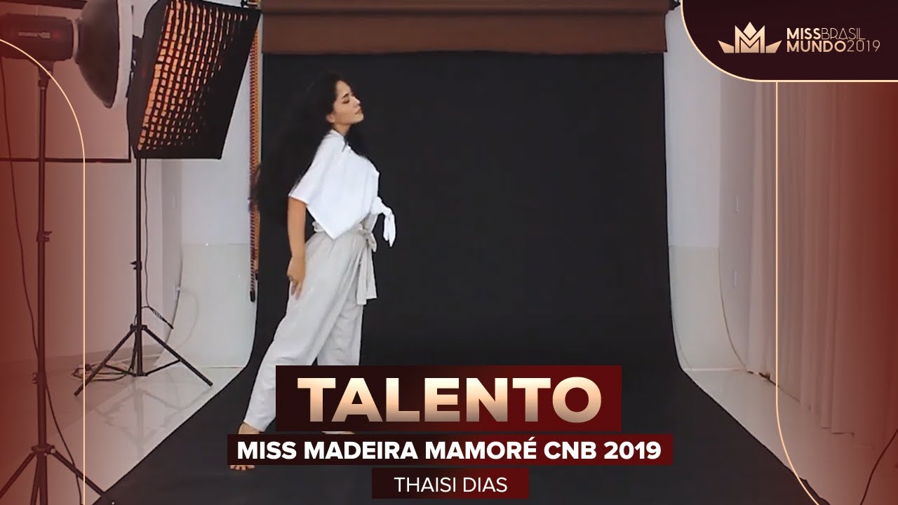 Miss Brasil Mundo 2019 - Prova de Talento - Miss Madeira Mamoré CNB