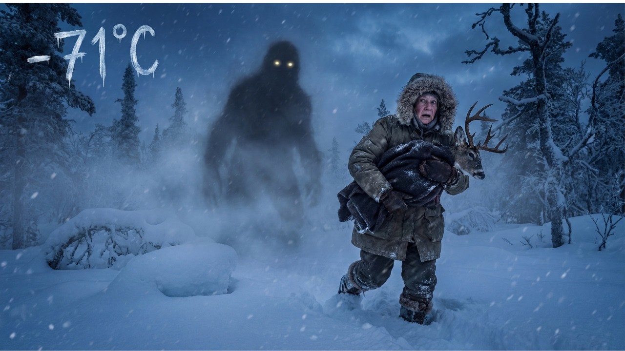 FUR COAT AND THE FAWN: A 75-Year-Old’s Battle Against Death, Ice, and a 600kg Bear in -71°C Siberia