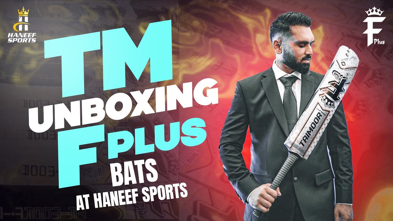 TM UNBOXING F PLUS BATS AT HANEEF SPORTS 🔥| I GET TM PERSONAL USED BAT 🤩🤩🤩