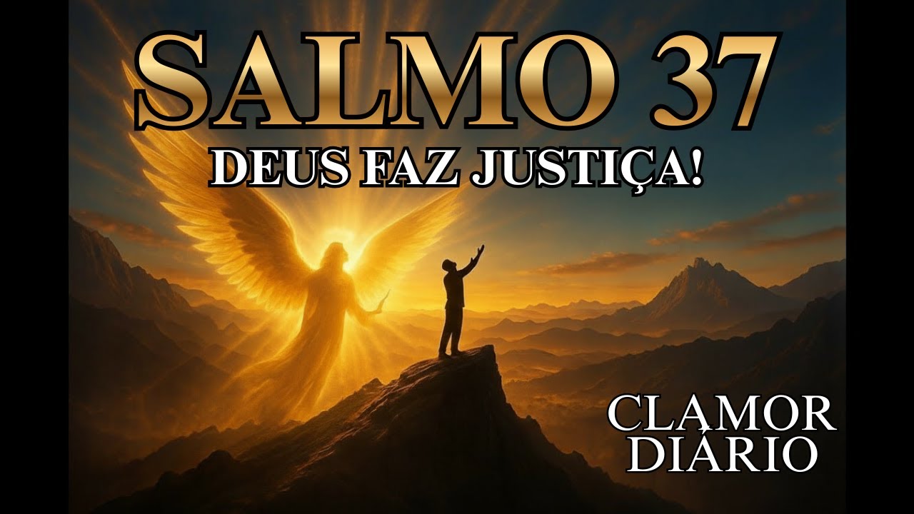 ORAÇÃO DA MADRUGADA - SALMO 37 - NÃO SE INDIGNE COM OS ÍMPIOS - DEUS FAZ JUSTIÇA - 40 MINUTOS