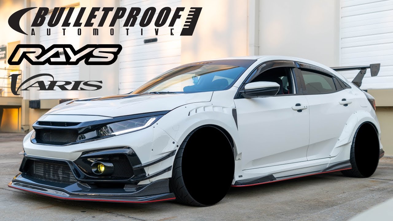 NEW WHEELS for the Varis Widebody Honda Civic FK8 Type-R