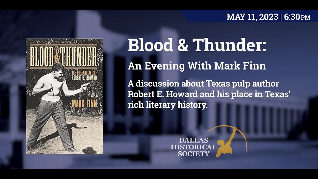Blood and Thunder: The Life and Art of Robert E. Howard.