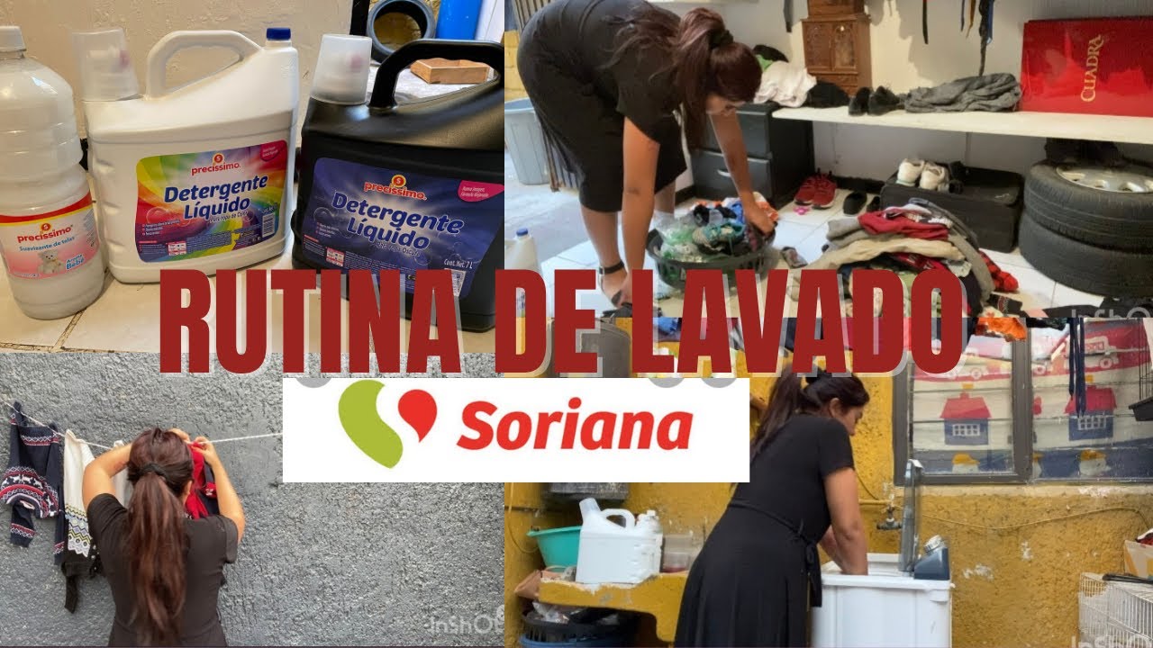 RUTINA DE LAVADO ACTUALIZADA! CON PRODUCTOS SORIANA PRESISIMO🥵⚠️❌