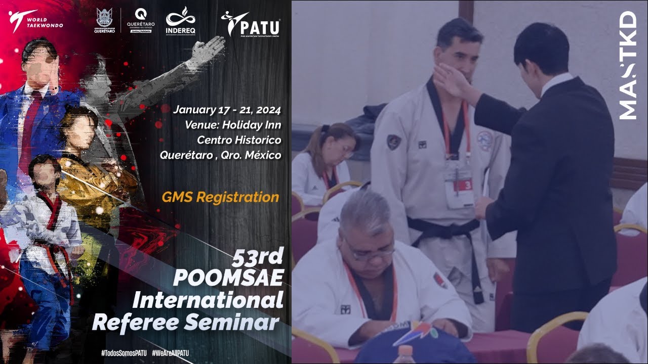 💥 Highlights Examen de Referees #Taekwondo #WT #Poomsae #MASTKD #PATU #WeAreAllPATU