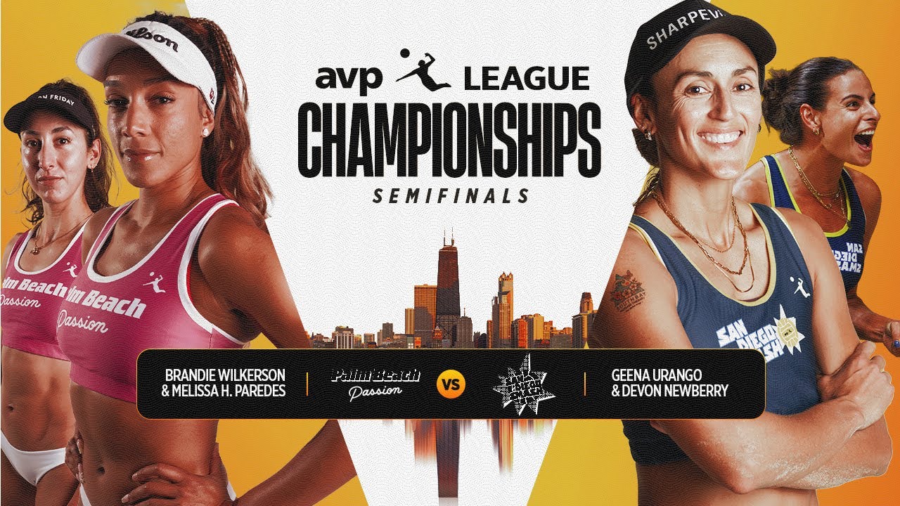 AVP LEAGUE CHAMPIONSHIPS - Chicago, IL | Women’s Semifinal 1: Palm Beach Passion vs. San Diego Smash