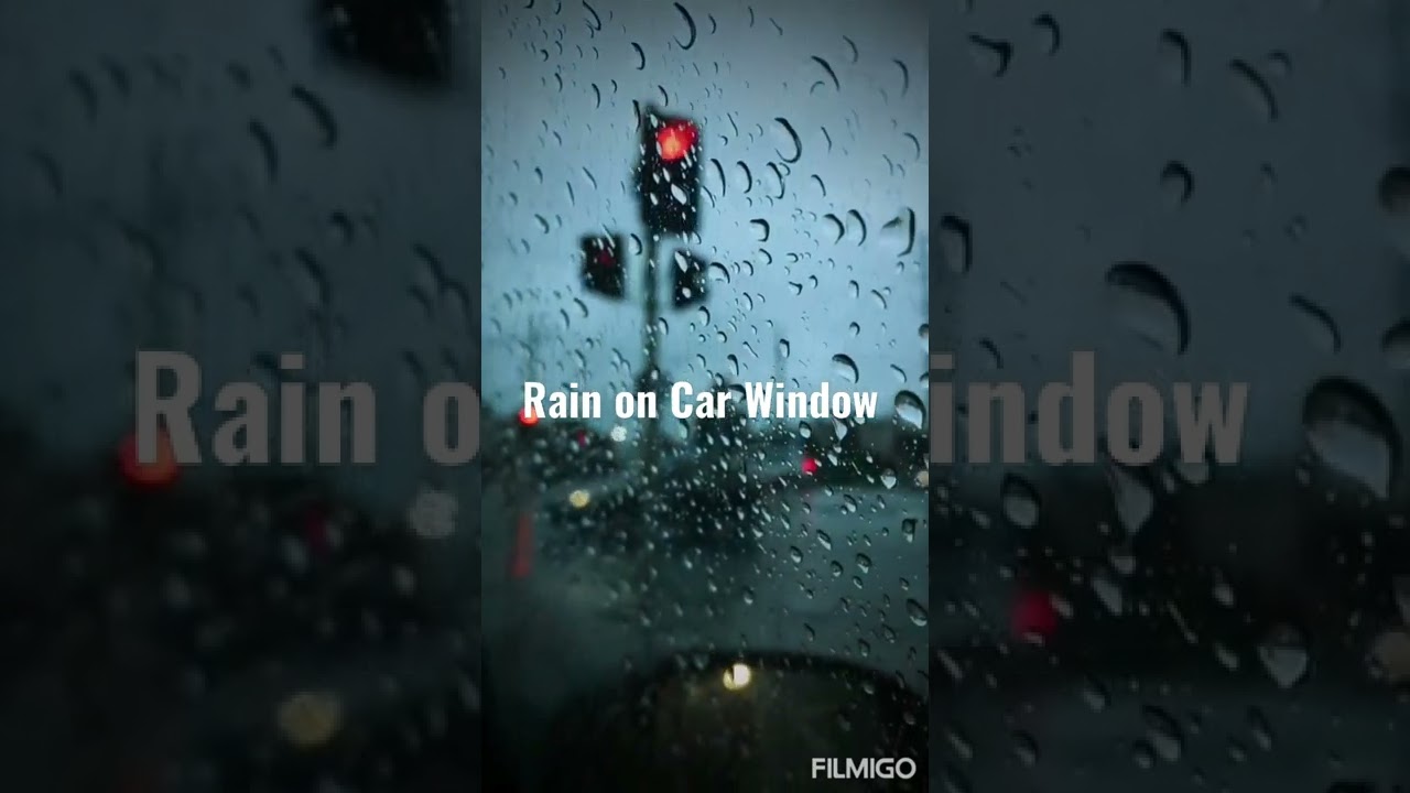 rain on Car Window