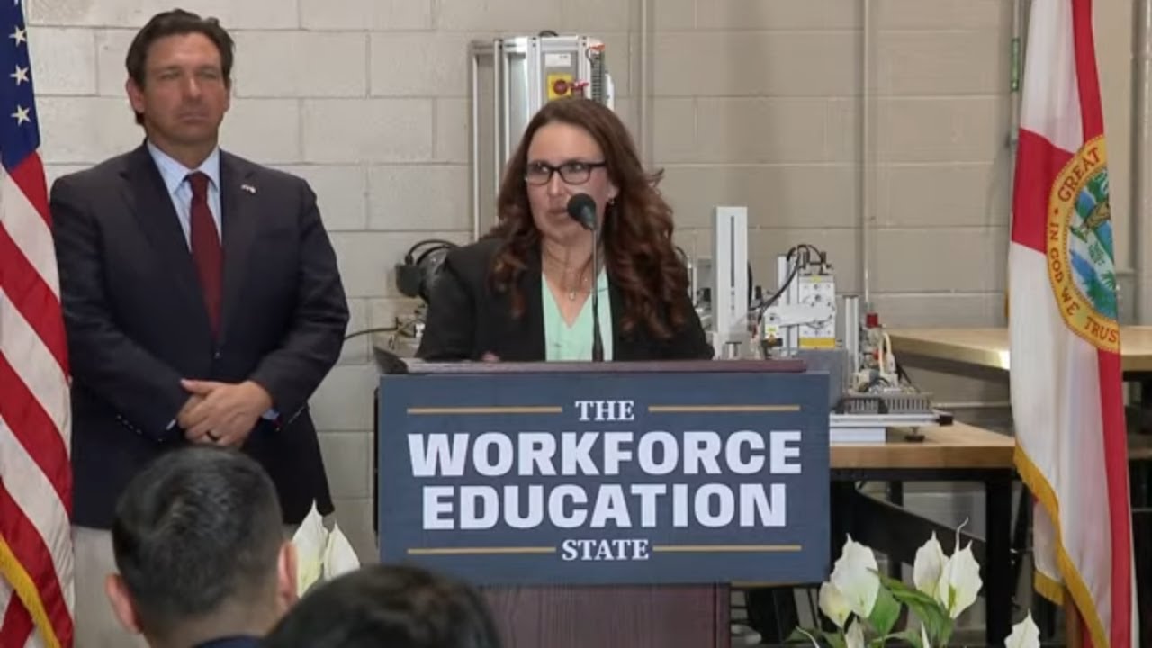 LIVE: Gov. DeSantis speaks at Titusville High School