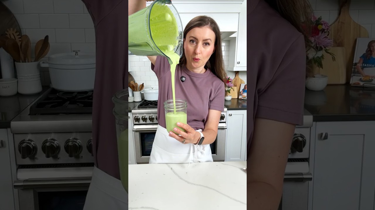Viral Green Goddess Dressing &ndash; But Better 👑 #shorts