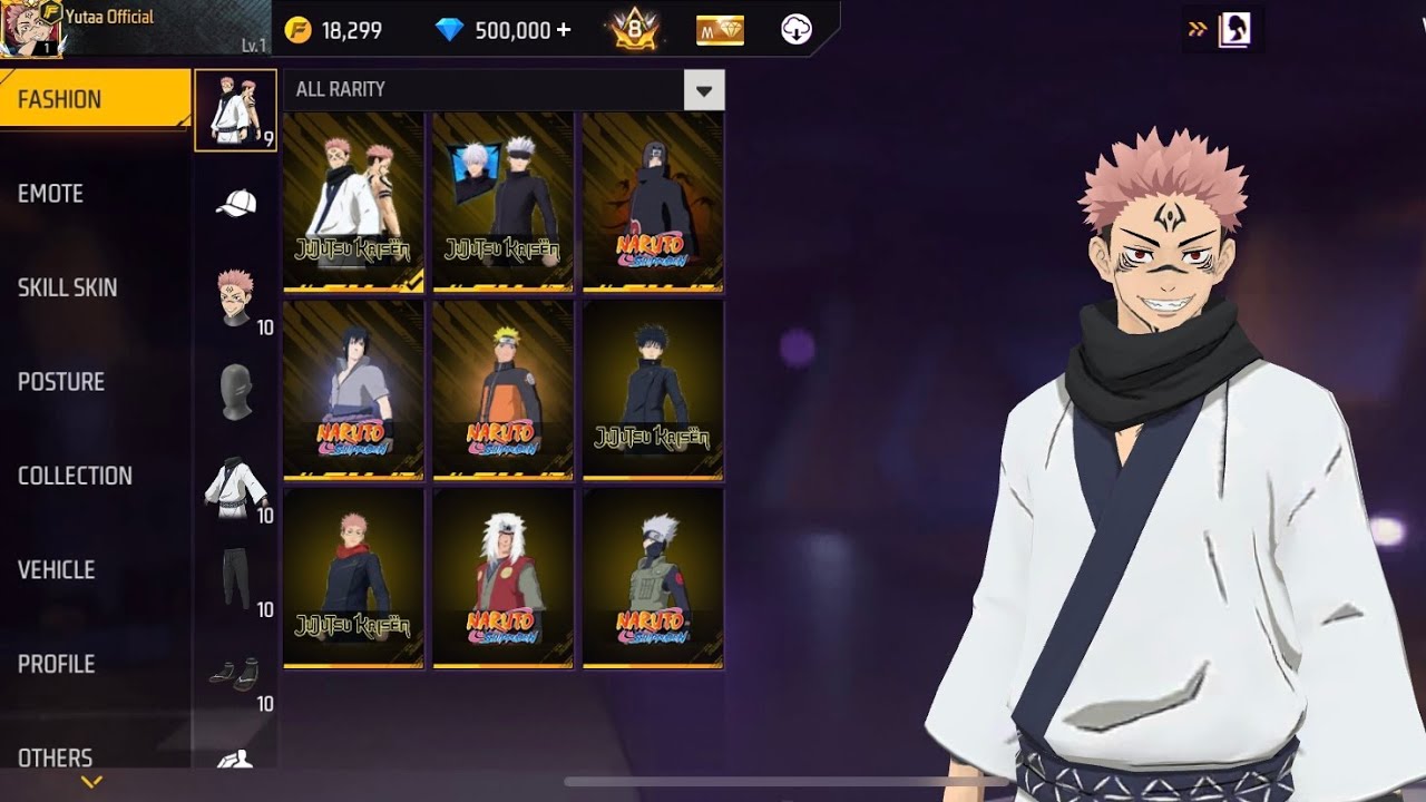 Noob To Pro Spend 500,000💎 In New Account😱 How Many Skin Do I Get?