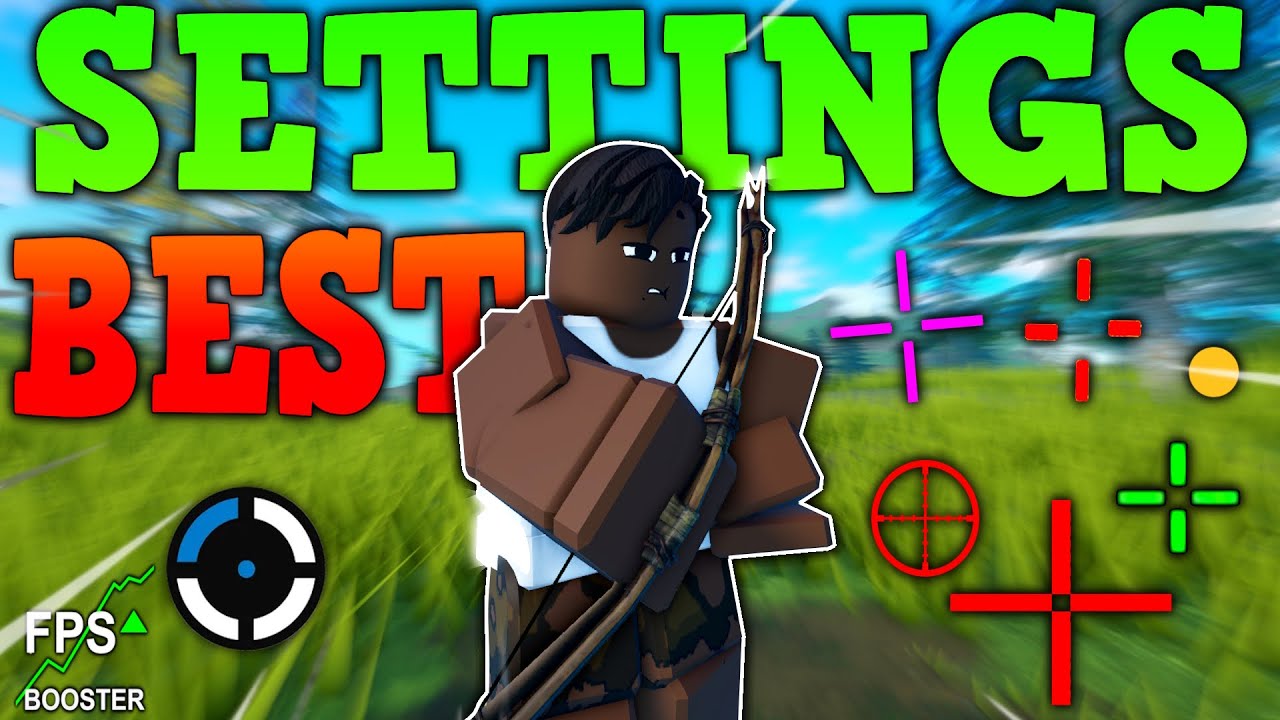 BEST SETTINGS, CROSSHAIR, RESOLUTION - Fallen ROBLOX
