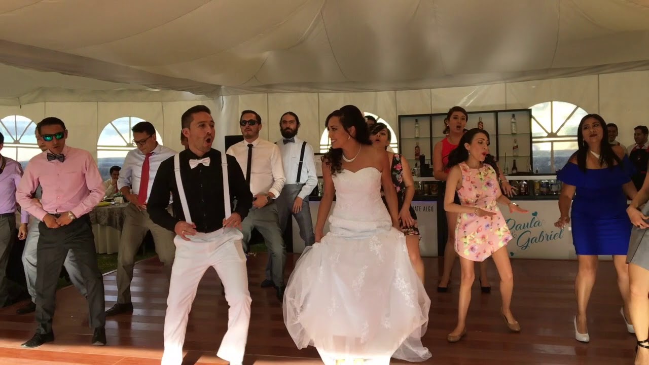 FLASH MOB. MATRIMONIO CON BAILE SORPRESA, Thriller, Grease, salsa choque...