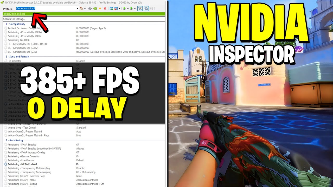 🔥 CS2 FPS BOOST Guide 2026 | Best Settings, Nvidia Profile Inspector & Registry Tweaks