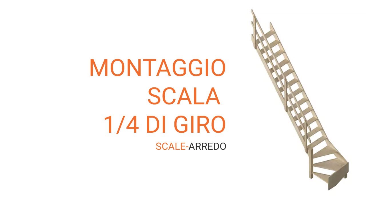 Scala da soppalco 1/4 di giro COTTAGE JUNIOR | Scale-arredo.it | MATISERE