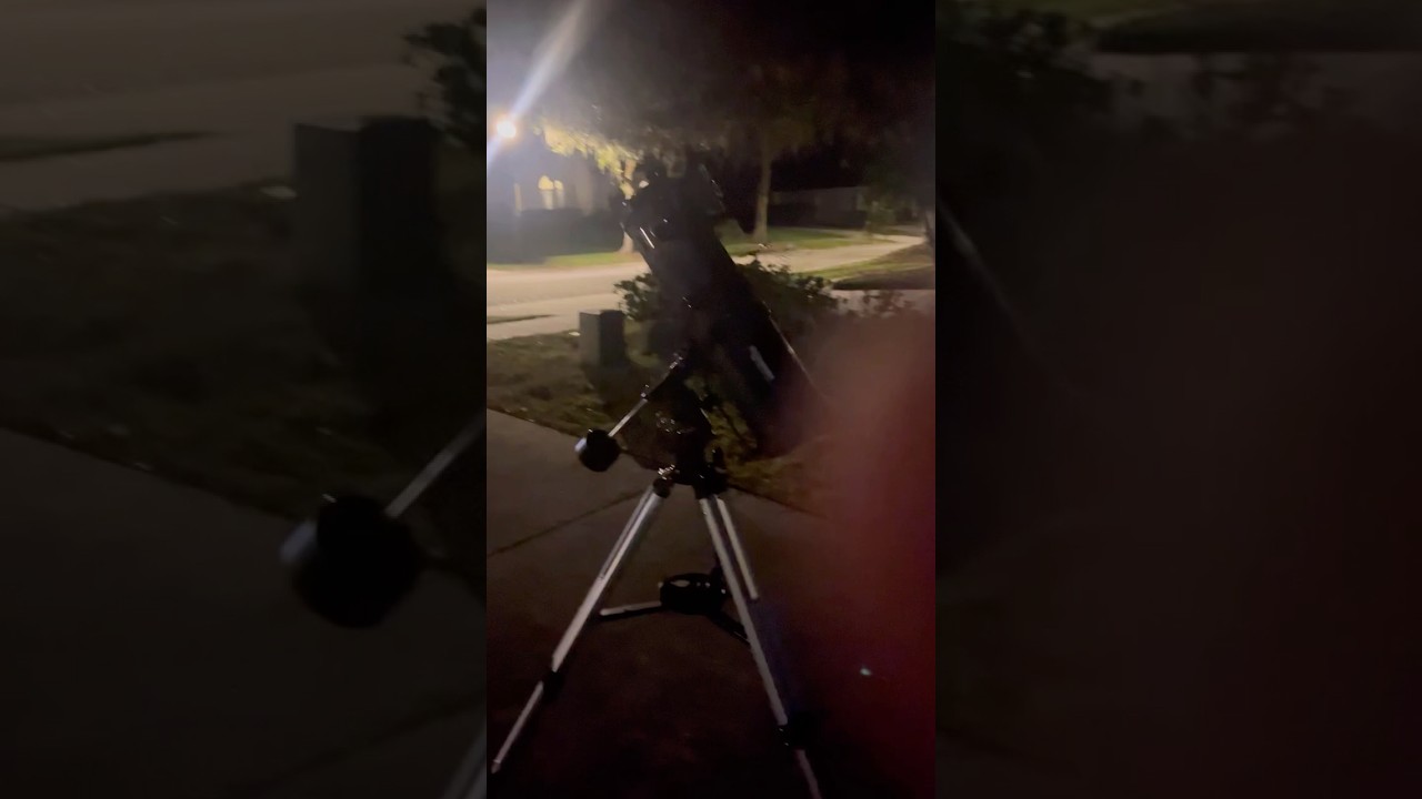 The moon through solomark 130eq